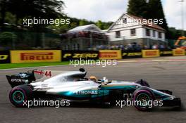 Lewis Hamilton (GBR) Mercedes AMG F1 W08. 26.08.2017. Formula 1 World Championship, Rd 12, Belgian Grand Prix, Spa Francorchamps, Belgium, Qualifying Day.