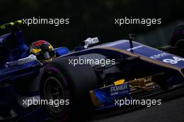 Pascal Wehrlein (GER) Sauber C36. 26.08.2017. Formula 1 World Championship, Rd 12, Belgian Grand Prix, Spa Francorchamps, Belgium, Qualifying Day.