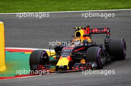 Max Verstappen (NLD) Red Bull Racing RB13. 26.08.2017. Formula 1 World Championship, Rd 12, Belgian Grand Prix, Spa Francorchamps, Belgium, Qualifying Day.