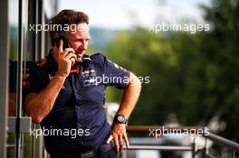 Christian Horner (GBR) Red Bull Racing Team Principal. 26.08.2017. Formula 1 World Championship, Rd 12, Belgian Grand Prix, Spa Francorchamps, Belgium, Qualifying Day.
