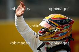 Lewis Hamilton (GBR) Mercedes AMG F1   26.08.2017. Formula 1 World Championship, Rd 12, Belgian Grand Prix, Spa Francorchamps, Belgium, Qualifying Day.