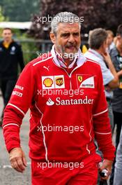 Maurizio Arrivabene (ITA) Ferrari Team Principal. 27.08.2017. Formula 1 World Championship, Rd 12, Belgian Grand Prix, Spa Francorchamps, Belgium, Race Day.