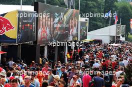 Fans. 27.08.2017. Formula 1 World Championship, Rd 12, Belgian Grand Prix, Spa Francorchamps, Belgium, Race Day.