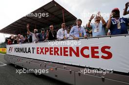 F1 Experiences truck on the drivers parade. 27.08.2017. Formula 1 World Championship, Rd 12, Belgian Grand Prix, Spa Francorchamps, Belgium, Race Day.