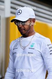 Lewis Hamilton (GBR) Mercedes AMG F1. 24.08.2017. Formula 1 World Championship, Rd 12, Belgian Grand Prix, Spa Francorchamps, Belgium, Preparation Day.