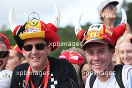 fans 24.08.2017. Formula 1 World Championship, Rd 12, Belgian Grand Prix, Spa Francorchamps, Belgium, Preparation Day.