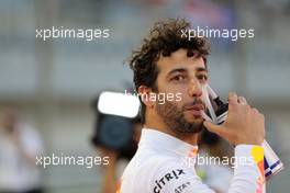 Daniel Ricciardo (AUS) Red Bull Racing  16.04.2017. Formula 1 World Championship, Rd 3, Bahrain Grand Prix, Sakhir, Bahrain, Race Day.