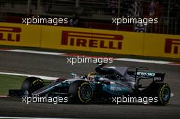 Lewis Hamilton (GBR) Mercedes AMG F1 W08. 16.04.2017. Formula 1 World Championship, Rd 3, Bahrain Grand Prix, Sakhir, Bahrain, Race Day.