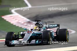 Lewis Hamilton (GBR) Mercedes AMG F1   16.04.2017. Formula 1 World Championship, Rd 3, Bahrain Grand Prix, Sakhir, Bahrain, Race Day.