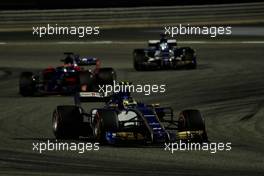 Pascal Wehrlein (GER) Sauber C36. 16.04.2017. Formula 1 World Championship, Rd 3, Bahrain Grand Prix, Sakhir, Bahrain, Race Day.