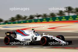 Lance Stroll (CDN) Williams FW40. 15.04.2017. Formula 1 World Championship, Rd 3, Bahrain Grand Prix, Sakhir, Bahrain, Qualifying Day.