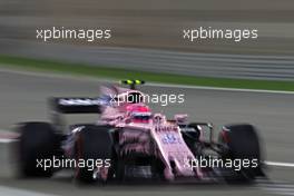 Esteban Ocon (FRA) Force India F1  15.04.2017. Formula 1 World Championship, Rd 3, Bahrain Grand Prix, Sakhir, Bahrain, Qualifying Day.
