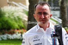 Paddy Lowe (GBR) Williams Chief Technical Officer. 15.04.2017. Formula 1 World Championship, Rd 3, Bahrain Grand Prix, Sakhir, Bahrain, Qualifying Day.