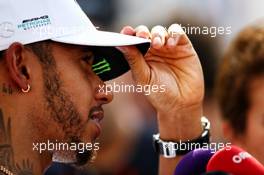Lewis Hamilton (GBR) Mercedes AMG F1. 13.04.2017. Formula 1 World Championship, Rd 3, Bahrain Grand Prix, Sakhir, Bahrain, Preparation Day.