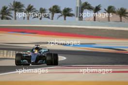 Lewis Hamilton (GBR) Mercedes AMG F1   18.04.2017. Formula 1 Testing. Sakhir, Bahrain. Tuesday.