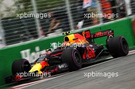Max Verstappen (NLD) Red Bull Racing RB13. 09.06.2017. Formula 1 World Championship, Rd 7, Canadian Grand Prix, Montreal, Canada, Practice Day.