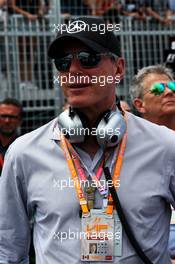 Paul Jacobs (USA) Qualcomm CEO, on the grid. 11.06.2017. Formula 1 World Championship, Rd 7, Canadian Grand Prix, Montreal, Canada, Race Day.
