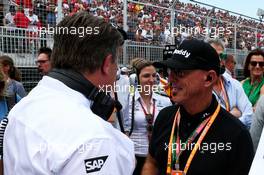 Zak Brown (USA) McLaren Executive Director on the grid. 11.06.2017. Formula 1 World Championship, Rd 7, Canadian Grand Prix, Montreal, Canada, Race Day.