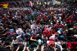 Fans at the podium. 11.06.2017. Formula 1 World Championship, Rd 7, Canadian Grand Prix, Montreal, Canada, Race Day.