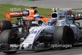 Lance Stroll (CDN) Williams F1 Team  11.06.2017. Formula 1 World Championship, Rd 7, Canadian Grand Prix, Montreal, Canada, Race Day.