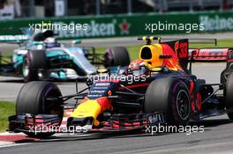 Max Verstappen (NLD) Red Bull Racing RB13. 11.06.2017. Formula 1 World Championship, Rd 7, Canadian Grand Prix, Montreal, Canada, Race Day.