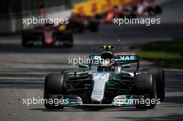 Valtteri Bottas (FIN) Mercedes AMG F1 W08. 11.06.2017. Formula 1 World Championship, Rd 7, Canadian Grand Prix, Montreal, Canada, Race Day.