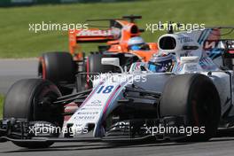Lance Stroll (CDN) Williams F1 Team  11.06.2017. Formula 1 World Championship, Rd 7, Canadian Grand Prix, Montreal, Canada, Race Day.