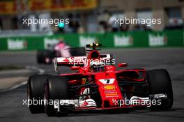 Kimi Raikkonen (FIN) Ferrari SF70H. 11.06.2017. Formula 1 World Championship, Rd 7, Canadian Grand Prix, Montreal, Canada, Race Day.