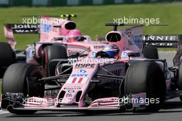Sergio Perez (MEX) Sahara Force India F1   11.06.2017. Formula 1 World Championship, Rd 7, Canadian Grand Prix, Montreal, Canada, Race Day.