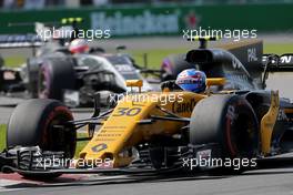 Jolyon Palmer (GBR) Renault Sport F1 Team   11.06.2017. Formula 1 World Championship, Rd 7, Canadian Grand Prix, Montreal, Canada, Race Day.