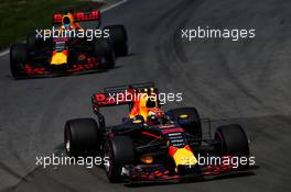 Max Verstappen (NLD) Red Bull Racing RB13. 11.06.2017. Formula 1 World Championship, Rd 7, Canadian Grand Prix, Montreal, Canada, Race Day.