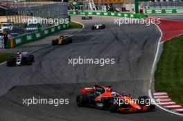 Fernando Alonso (ESP) McLaren MCL32. 11.06.2017. Formula 1 World Championship, Rd 7, Canadian Grand Prix, Montreal, Canada, Race Day.
