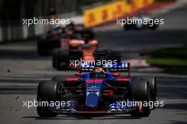 Daniil Kvyat (RUS) Scuderia Toro Rosso STR12. 11.06.2017. Formula 1 World Championship, Rd 7, Canadian Grand Prix, Montreal, Canada, Race Day.
