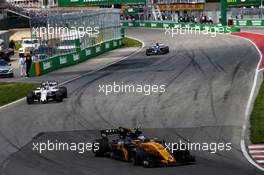Jolyon Palmer (GBR) Renault Sport F1 Team RS17. 11.06.2017. Formula 1 World Championship, Rd 7, Canadian Grand Prix, Montreal, Canada, Race Day.