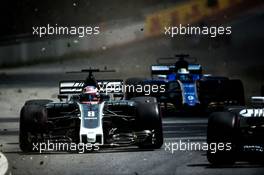 Romain Grosjean (FRA) Haas F1 Team VF-17. 11.06.2017. Formula 1 World Championship, Rd 7, Canadian Grand Prix, Montreal, Canada, Race Day.