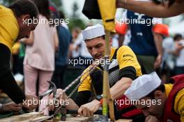 Renault Sport F1 Team at the Formula One Raft Race. 10.06.2017. Formula 1 World Championship, Rd 7, Canadian Grand Prix, Montreal, Canada, Qualifying Day.