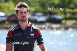 Romain Grosjean (FRA) Haas F1 Team. 11.06.2017. Formula 1 World Championship, Rd 7, Canadian Grand Prix, Montreal, Canada, Race Day.