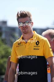 Nico Hulkenberg (GER) Renault Sport F1 Team. 11.06.2017. Formula 1 World Championship, Rd 7, Canadian Grand Prix, Montreal, Canada, Race Day.
