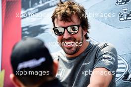 Fernando Alonso (ESP) McLaren. 11.06.2017. Formula 1 World Championship, Rd 7, Canadian Grand Prix, Montreal, Canada, Race Day.