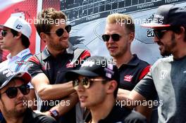 Romain Grosjean (FRA) Haas F1 Team. 11.06.2017. Formula 1 World Championship, Rd 7, Canadian Grand Prix, Montreal, Canada, Race Day.