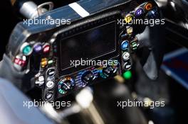 Mercedes AMG F1 W08 steering wheel. 08.06.2017. Formula 1 World Championship, Rd 7, Canadian Grand Prix, Montreal, Canada, Preparation Day.