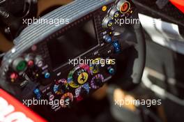 Ferrari SF70H steering wheel. 08.06.2017. Formula 1 World Championship, Rd 7, Canadian Grand Prix, Montreal, Canada, Preparation Day.