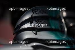Mercedes AMG F1 W08 front wing detail. 08.06.2017. Formula 1 World Championship, Rd 7, Canadian Grand Prix, Montreal, Canada, Preparation Day.
