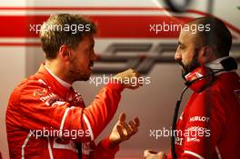 Sebastian Vettel (GER) Ferrari. 07.04.2017. Formula 1 World Championship, Rd 2, Chinese Grand Prix, Shanghai, China, Practice Day.