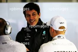 Toto Wolff (GER) Mercedes AMG F1 Shareholder and Executive Director. 07.04.2017. Formula 1 World Championship, Rd 2, Chinese Grand Prix, Shanghai, China, Practice Day.