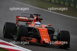 Fernando Alonso (ESP) McLaren MCL32. 07.04.2017. Formula 1 World Championship, Rd 2, Chinese Grand Prix, Shanghai, China, Practice Day.