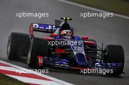 Carlos Sainz Jr (ESP) Scuderia Toro Rosso STR12. 07.04.2017. Formula 1 World Championship, Rd 2, Chinese Grand Prix, Shanghai, China, Practice Day.