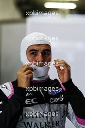 Sergio Perez (MEX) Sahara Force India F1. 07.04.2017. Formula 1 World Championship, Rd 2, Chinese Grand Prix, Shanghai, China, Practice Day.