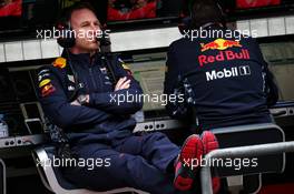 Christian Horner (GBR) Red Bull Racing Team Principal. 07.04.2017. Formula 1 World Championship, Rd 2, Chinese Grand Prix, Shanghai, China, Practice Day.