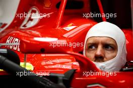 Sebastian Vettel (GER) Ferrari SF70H. 07.04.2017. Formula 1 World Championship, Rd 2, Chinese Grand Prix, Shanghai, China, Practice Day.
